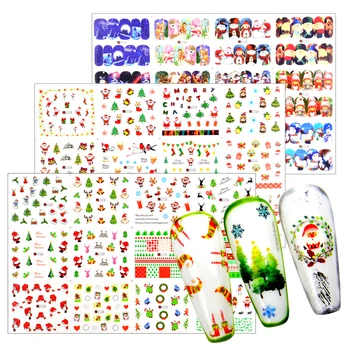YZWLE Christmas/Halloween Styles Nail Art Stickers Tattoo Water Transfer Foil DIY Nail Polish Decoration For Manicure Tips 
YZWLE Christmas/Halloween Styles Nail Art Stickers Tattoo Water Transfer Foil DIY Nail Polish Decoration For Manicure Tips