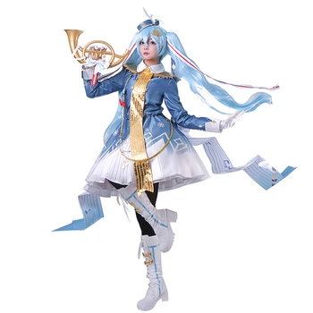 Hatsune Miku Cos VOCALOID Cosplay Costume 2020 Snow Miku New Uniforms Free Shipping F 
Hatsune Miku Cos VOCALOID Cosplay Costume 2020 Snow Miku New Uniforms Free Shipping F