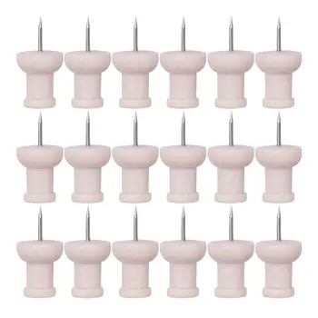50Pcs Wood Push Pins Geometric Wooden Thumb Tacks Decorative Pins for Cork Boards for Map Photos Calendar
50Pcs Wood Push Pins Geometric Wooden Thumb Tacks Decorative Pins for Cork Boards for Map Photos Calendar