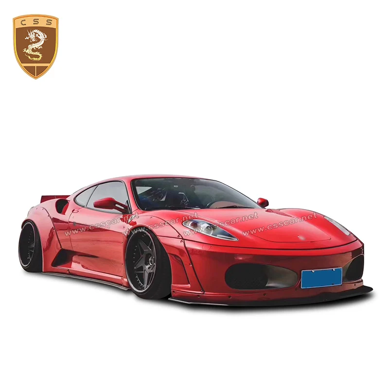 Newest F430 Body Kit for Front Rear Diffuser Lip Side Skirt Rear Spoilers Wing for Ferrari-F430 Refit LB Wide-body kit Car Parts
Newest F430 Body Kit for Front Rear Diffuser Lip Side Skirt Rear Spoilers Wing for Ferrari-F430 Refit LB Wide-body kit Car Parts