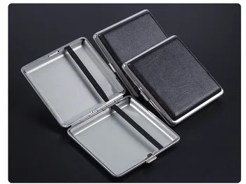 New styleLeather Black Cigarette Case Holds 20 Cigarette (for Regular Size Only)
New styleLeather Black Cigarette Case Holds 20 Cigarette (for Regular Size Only)