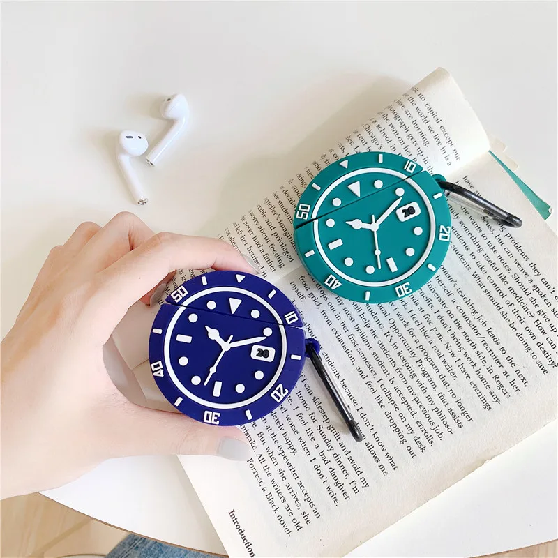 Fashion Wristwatch Style For Airpods Case Cute Silicone Bluetooth Earphone Cover Headphone Case Box For Air pods 2 / 1 Capa Bag
Fashion Wristwatch Style For Airpods Case Cute Silicone Bluetooth Earphone Cover Headphone Case Box For Air pods 2 / 1 Capa Bag
