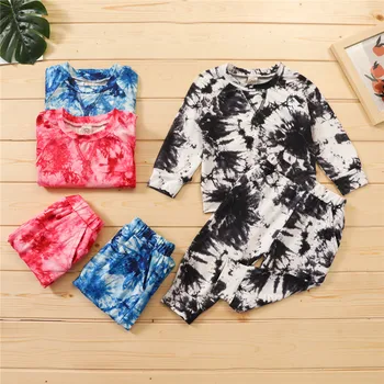 1-5Y Girls Clothing Sets Autumn Toddler Girls Clothes Outfit Kids Tracksuits Girls Tie Dye Print T-shirts+Pants Children Suits
1-5Y Girls Clothing Sets Autumn Toddler Girls Clothes Outfit Kids Tracksuits Girls Tie Dye Print T-shirts+Pants Children Suits
