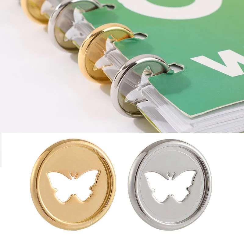 12PCS Binder Plastic Accessories Buckle Butterfly Pattern Binding Discs 28MM Notebook Mushroom Hole Button Disc Binding Binder
12PCS Binder Plastic Accessories Buckle Butterfly Pattern Binding Discs 28MM Notebook Mushroom Hole Button Disc Binding Binder