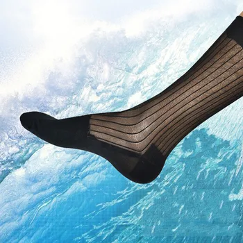 Men Socks Dress Socks Gifts For Men Black Sheer Socks Exotic Formal Wear Suit Men Sexy Gay Transparent Stripe Business TNT Socks
Men Socks Dress Socks Gifts For Men Black Sheer Socks Exotic Formal Wear Suit Men Sexy Gay Transparent Stripe Business TNT Socks