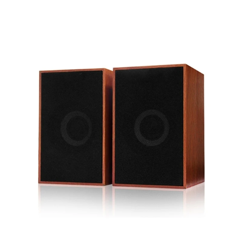 USB Wired Mini Computer Speakers Bass Stereo Wooden PC Speaker Soundbar 3.5mm AUX IN For Laptop Desktop Smart Phones
USB Wired Mini Computer Speakers Bass Stereo Wooden PC Speaker Soundbar 3.5mm AUX IN For Laptop Desktop Smart Phones