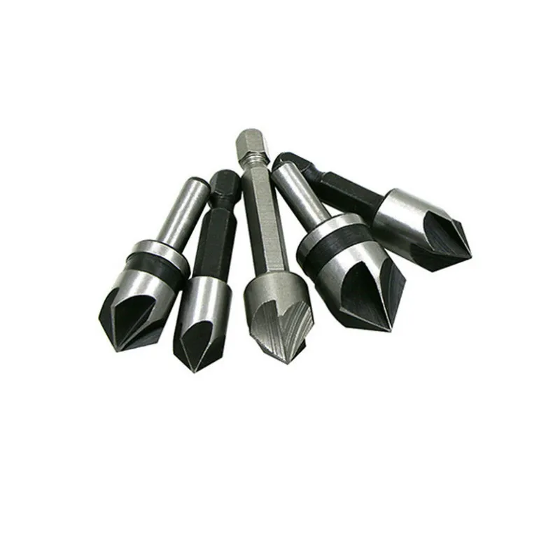 5Pcs/Set Counter Drill 82 Degree Round Handle High Speed Steel Chamfering Chamfer Woodworking Tool Quick Opening Guide Tools h2
5Pcs/Set Counter Drill 82 Degree Round Handle High Speed Steel Chamfering Chamfer Woodworking Tool Quick Opening Guide Tools h2