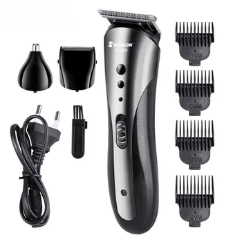 SHINON Professional 3 in 1 Multi Functional Hair Clipper Hair Trimmer Electric Beard Brush Rechargeable Hair Trimmer Cutter Kit 
SHINON Professional 3 in 1 Multi Functional Hair Clipper Hair Trimmer Electric Beard Brush Rechargeable Hair Trimmer Cutter Kit