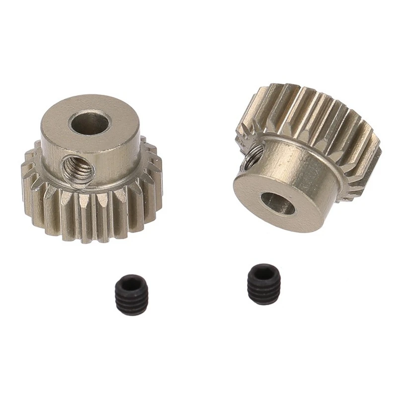 Hot New 5Pcs 48DP 3.175mm 21T Motor Pinion Gear for RC Car Brushed Brushless Motor
Hot New 5Pcs 48DP 3.175mm 21T Motor Pinion Gear for RC Car Brushed Brushless Motor