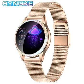 Fashion Ladies Smart Watch Heart Rate Sleep Tracker Waterproof Physiological Period Reminder Multisport Mode Smart Watch For Men
Fashion Ladies Smart Watch Heart Rate Sleep Tracker Waterproof Physiological Period Reminder Multisport Mode Smart Watch For Men