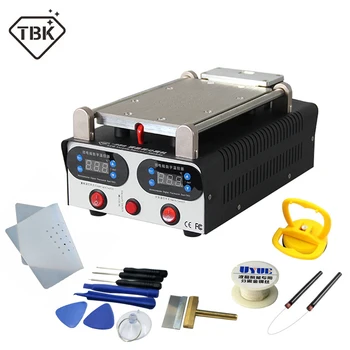 TBK-006 2 In 1 Phone LCD Repair Separator Machine Kit Built-in Vacuum Pump For IPhone Samsung Screen Separation Heating Station
TBK-006 2 In 1 Phone LCD Repair Separator Machine Kit Built-in Vacuum Pump For IPhone Samsung Screen Separation Heating Station