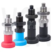 VCN220 Indexing Plungers, Spring Pin, Lock spring screw,with nut,plastic knob,Hexagonal screw ,fine thread M10 M12 M16 M20
VCN220 Indexing Plungers, Spring Pin, Lock spring screw,with nut,plastic knob,Hexagonal screw ,fine thread M10 M12 M16 M20