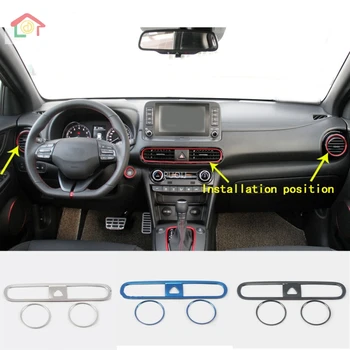 For Hyundai Kona Encino Kauai 2017 2018 2019 2020 Car Inner Trim Front Middle Air Conditioning Switch Outlet Vent Panel 3pcs
For Hyundai Kona Encino Kauai 2017 2018 2019 2020 Car Inner Trim Front Middle Air Conditioning Switch Outlet Vent Panel 3pcs