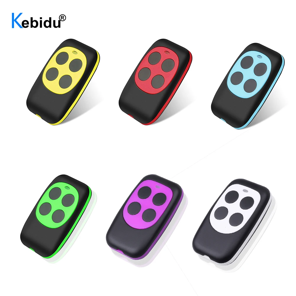 Kebidu Wireless Copy Remote Control 433MHZ Duplicator RF Transmitter Electric Cloning Gate Garage Door Copier Opener for Home |