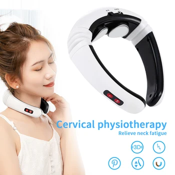 2020 Electric Neck Massager Pulse Back 6 Modes Power Control Far Infrared Heating Massager Far Infrared Relief tool
2020 Electric Neck Massager Pulse Back 6 Modes Power Control Far Infrared Heating Massager Far Infrared Relief tool