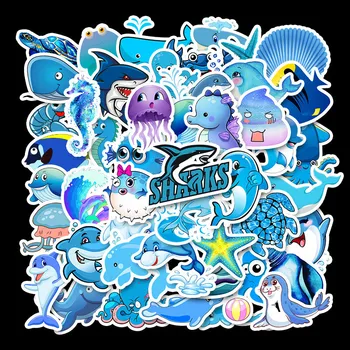 49 Pcs Blue Marine Life Papelaria kawaii Blue Ocean Cartoon Animals Seahorse Shark Dolphins Stationery Sticker Waterproof TZ076G
49 Pcs Blue Marine Life Papelaria kawaii Blue Ocean Cartoon Animals Seahorse Shark Dolphins Stationery Sticker Waterproof TZ076G