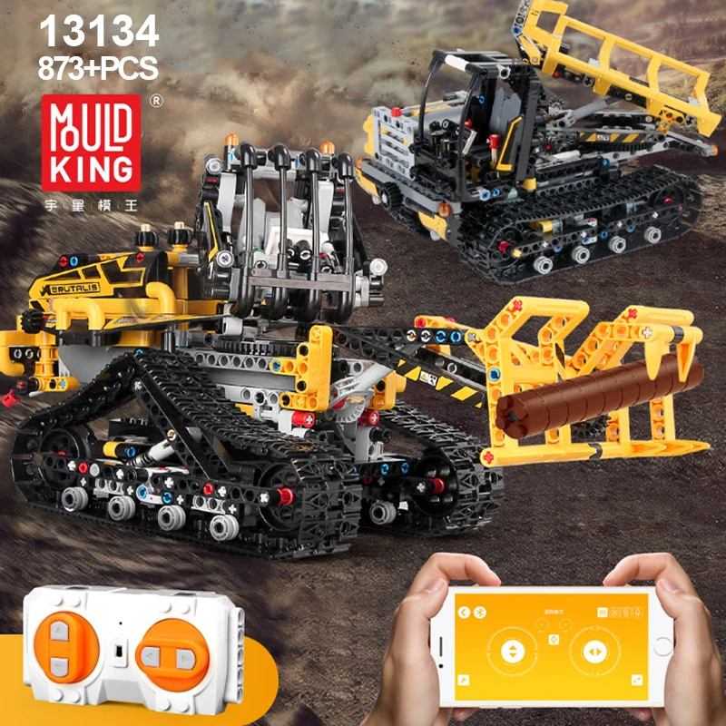 13034 873PCS RC City Engineering Truck Forklift With App Control Building Blocks Technic Remote Control Car Toys for Kids
13034 873PCS RC City Engineering Truck Forklift With App Control Building Blocks Technic Remote Control Car Toys for Kids