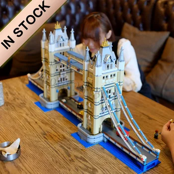 17004 In Stock London Tower Bridge 10214 4287Pcs Creator City Street view Series 30001 88004 Model Building Blocks Bricks Toys
17004 In Stock London Tower Bridge 10214 4287Pcs Creator City Street view Series 30001 88004 Model Building Blocks Bricks Toys