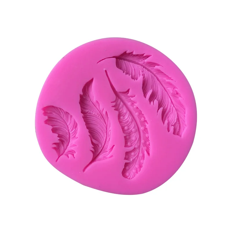 Silicone Clay Molds Feathers Cake Sugar DIY Fondant Cake Craft Mold for Plaster Designer Concrete Mold
Silicone Clay Molds Feathers Cake Sugar DIY Fondant Cake Craft Mold for Plaster Designer Concrete Mold