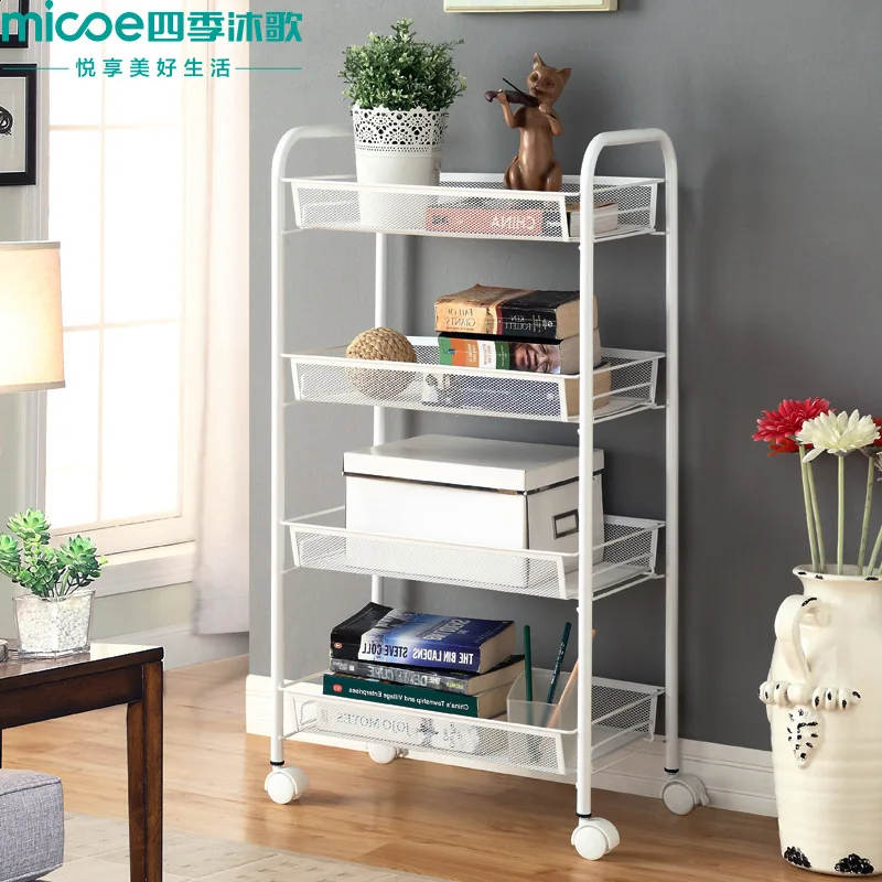 MICOE Metal Storage Rolling cart with Practical Handle and Storage Basket White YT01W44C4
MICOE Metal Storage Rolling cart with Practical Handle and Storage Basket White YT01W44C4