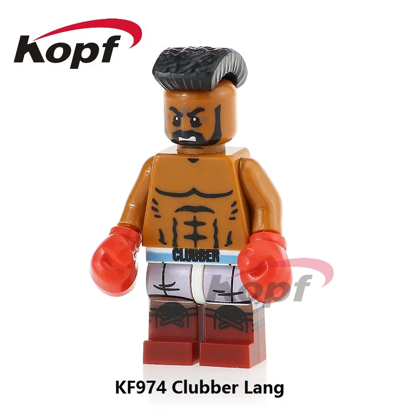 Single Sale Super Heroes Clubber Lang Venom Hulk Hogan Felicity Smoak Building Blocks Best Children Gift Toys KF974