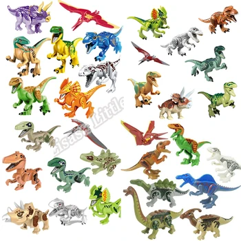 32PCS/set Super Heroes Jurassic World Dinosaurs Block Tanystropheus Tyrannosaurus Rex Building Block Bricks Toys
32PCS/set Super Heroes Jurassic World Dinosaurs Block Tanystropheus Tyrannosaurus Rex Building Block Bricks Toys