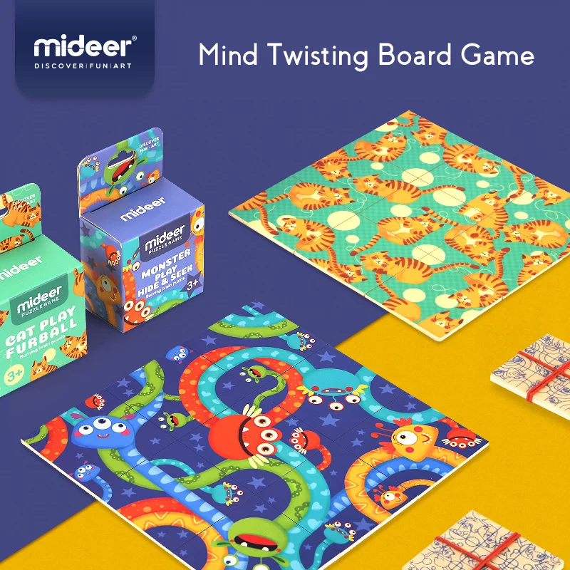 Фото Mideer детская настольная игра-головоломка развивающие игрушки обучающие для детей