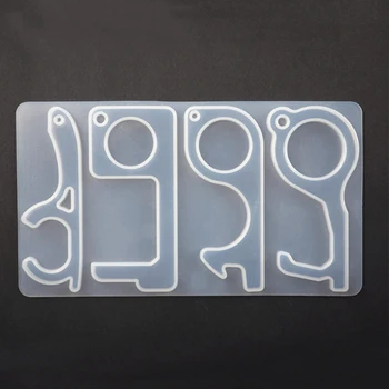 DIY Resin Epoxy Non-contact Keychain Press Elevator Door Opener Silicone Mirror Mold Keychain Mold DIY Jewelry Tools
DIY Resin Epoxy Non-contact Keychain Press Elevator Door Opener Silicone Mirror Mold Keychain Mold DIY Jewelry Tools