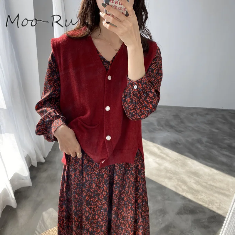 Moo-Ru 2020 Spring English Wind Hemp Pattern Knit Pullover Vest V Neck Sweater Fold Wear Female
Moo-Ru 2020 Spring English Wind Hemp Pattern Knit Pullover Vest V Neck Sweater Fold Wear Female