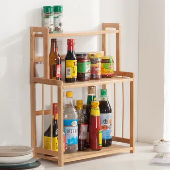 3-Tier Wood Spice Rack Standing Kitchen Countertop spices storage Organizer seasoning storage salt container
3-Tier Wood Spice Rack Standing Kitchen Countertop spices storage Organizer seasoning storage salt container