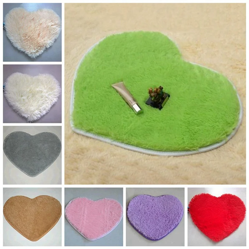 Soft Absorbent Memory Foam Mat Bathroom Floor Heart Shape Silk Carpet Wool Mat Non-slip Rug For Kitchen Bedroom Living Room
Soft Absorbent Memory Foam Mat Bathroom Floor Heart Shape Silk Carpet Wool Mat Non-slip Rug For Kitchen Bedroom Living Room