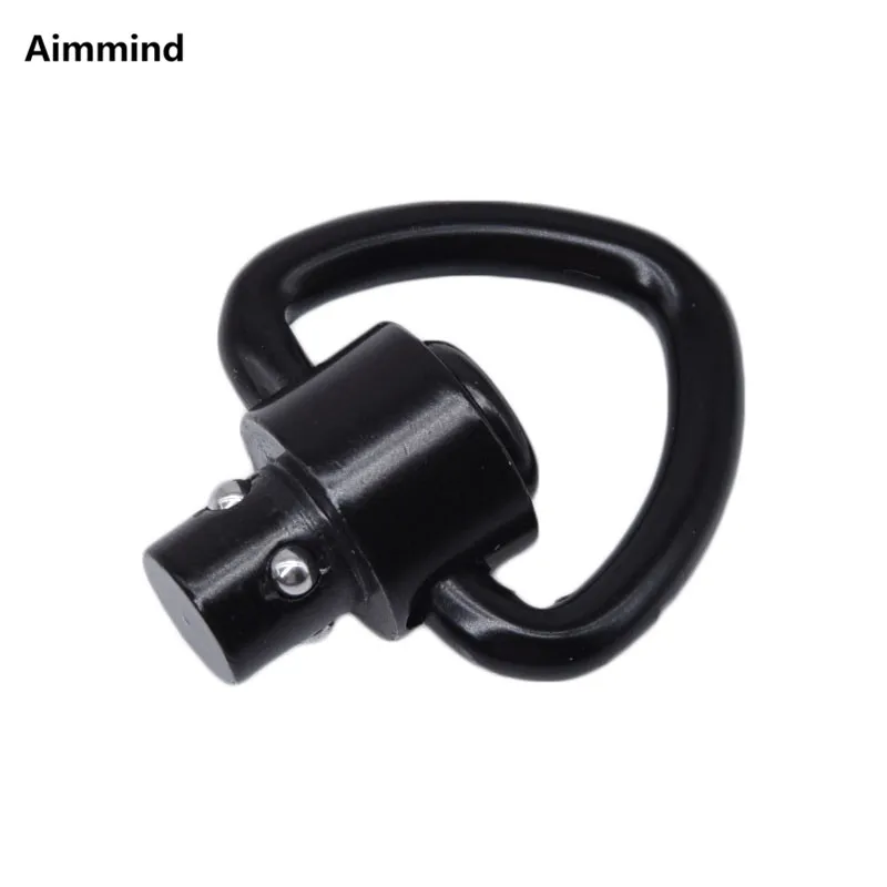 New Type 1'' / 1.25'' QD Sling Swivel Quick Detach Release Swivels Scope Mount Ring Black
New Type 1'' / 1.25'' QD Sling Swivel Quick Detach Release Swivels Scope Mount Ring Black