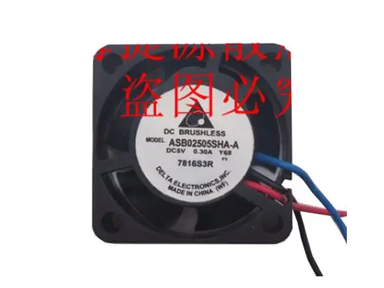 3-проводной охлаждающий вентилятор Delta Electronics ASB02505SHA-A Y68 DC 5 В 0,30 а 25x25x10 мм
3-проводной охлаждающий вентилятор Delta Electronics ASB02505SHA-A Y68 DC 5 В 0,30 а 25x25x10 мм