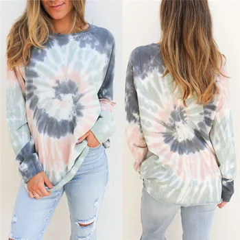 Winter Gradient Print Women's Sweatshirts 2020 Autumn Casual O-Neck Sexy Pullover Tops Fashion Long Sleeve Loose T-shirts Female
Winter Gradient Print Women's Sweatshirts 2020 Autumn Casual O-Neck Sexy Pullover Tops Fashion Long Sleeve Loose T-shirts Female