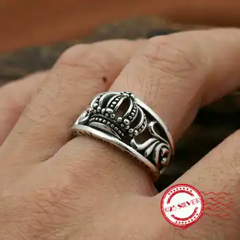 S925 Sterling Silver Men's Rings Fashion Retro Personality Punk Style Six Words Style 2018 New Style Gift for Lovers
S925 Sterling Silver Men's Rings Fashion Retro Personality Punk Style Six Words Style 2018 New Style Gift for Lovers
