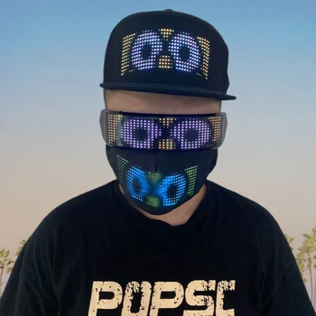 LED Light Lamp Hat Creative Customized Bluetooth Mobile APP Control Editing Light Hat Led Lamp Word Hip Hop Party Supplies
LED Light Lamp Hat Creative Customized Bluetooth Mobile APP Control Editing Light Hat Led Lamp Word Hip Hop Party Supplies