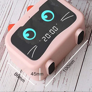 Alarm Clock Radio with Bluetooth Cat Ears Speaker, Digital FM Radio, Hands Free HD Call, USB Charging Port for Heavy Sleepers Ho
Alarm Clock Radio with Bluetooth Cat Ears Speaker, Digital FM Radio, Hands Free HD Call, USB Charging Port for Heavy Sleepers Ho