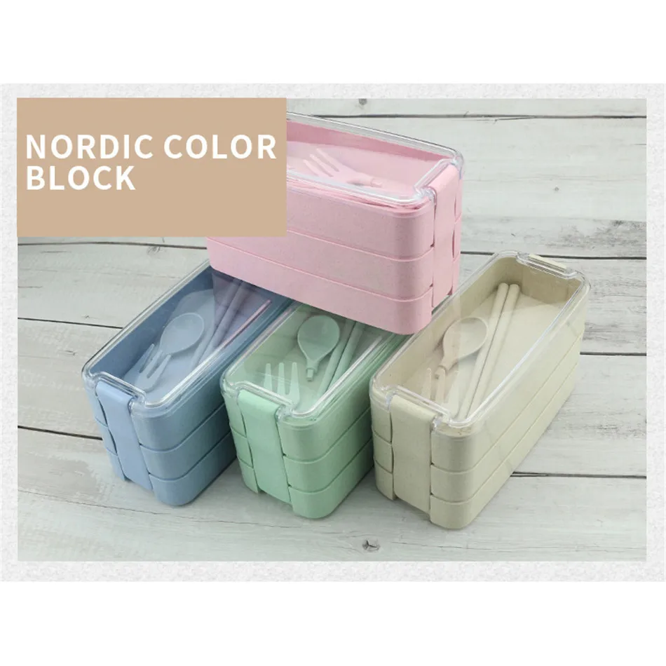 TTLIFE 3 Layer Wheat Straw Bento Microwave Food Snack Storage Container Picnic Lunch Box Snack Box Food Storage Container
TTLIFE 3 Layer Wheat Straw Bento Microwave Food Snack Storage Container Picnic Lunch Box Snack Box Food Storage Container