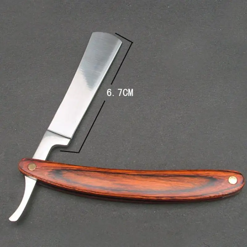 Professional Vintage Old Style Straight Edge Stainless Steel Barber Razor Folding Shaving Knife Hair Removal Tools Wood Handle
Professional Vintage Old Style Straight Edge Stainless Steel Barber Razor Folding Shaving Knife Hair Removal Tools Wood Handle