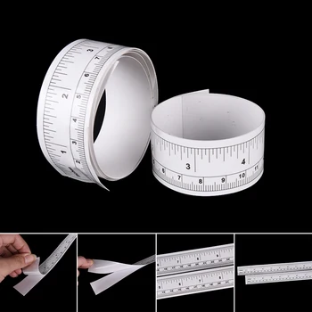 45/90cm Vinyl Metric Measure Soft Ruler Tape DIY Self Adhesive Measuring Tape Ruler Sticker Home Sewing Tool Accessory
45/90cm Vinyl Metric Measure Soft Ruler Tape DIY Self Adhesive Measuring Tape Ruler Sticker Home Sewing Tool Accessory