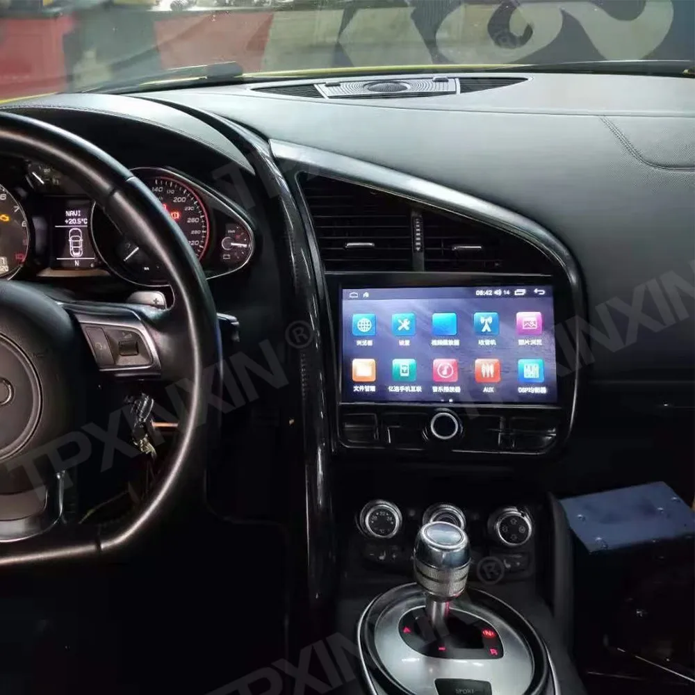 Автомобильный DVD-плеер 6 + 128G для Audi R8 2007 + / V8 2014 +/V10, Android, GPS-навигация, автомобильный DVD-плеер, автомобильное аудио, радио, Coche IPS
Автомобильный DVD-плеер 6 + 128G для Audi R8 2007 + / V8 2014 +/V10, Android, GPS-навигация, автомобильный DVD-плеер, автомобильное аудио, радио, Coche IPS