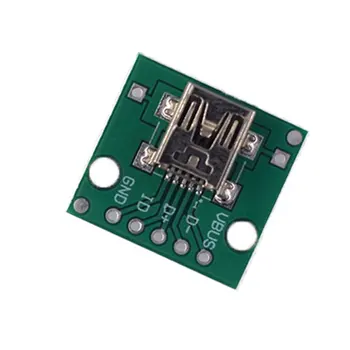 Professional Module Adapter Board Usb To Dip Female Socket Mini-5p Patch To 2.54mm Straight Soldered Adapter Board
Professional Module Adapter Board Usb To Dip Female Socket Mini-5p Patch To 2.54mm Straight Soldered Adapter Board