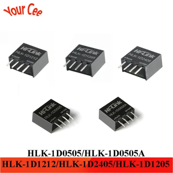 DC-DC Isolated Non-regulated Power Supply Module 5V 12V 24V to 5V 1W DC to DC SIP HLK-1D0505 1D0505A 1D1212 1D2405 1D1205
DC-DC Isolated Non-regulated Power Supply Module 5V 12V 24V to 5V 1W DC to DC SIP HLK-1D0505 1D0505A 1D1212 1D2405 1D1205