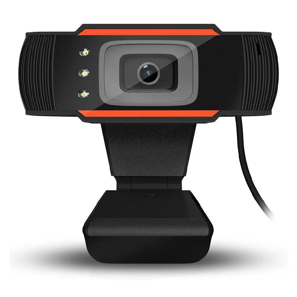 3LEDs Web Camera 12MP 720P HD Webcam USB Camera with Microphone for Computer PC Laptop
3LEDs Web Camera 12MP 720P HD Webcam USB Camera with Microphone for Computer PC Laptop