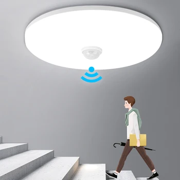 Motion Sensor Led Ceiling Light Fixtures Surface Mounted Ceiling Lamp 12W 18W 30W 50W Panel Night Light 220V For Home Bedroom
Motion Sensor Led Ceiling Light Fixtures Surface Mounted Ceiling Lamp 12W 18W 30W 50W Panel Night Light 220V For Home Bedroom