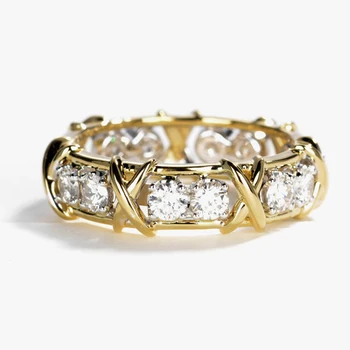 Classic 925 Sterling Silver Band Ring Jewelry Brand natural Tanzanite Stone Yellow Gold Cross Eternal Wedding Rings for Women
Classic 925 Sterling Silver Band Ring Jewelry Brand natural Tanzanite Stone Yellow Gold Cross Eternal Wedding Rings for Women