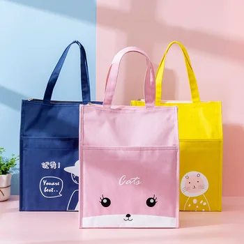 Korean-style Cartoon Double Layer Large Capacity bu xi dai Students Makeup Missed Lessons Training Courses A4 Hand Carry Book Ba
Korean-style Cartoon Double Layer Large Capacity bu xi dai Students Makeup Missed Lessons Training Courses A4 Hand Carry Book Ba