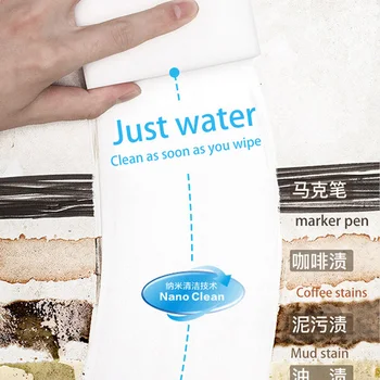 White Melamine Sponge Magic Sponge Eraser Eraser Cleaner Cleaning Sponges for Kitchen Bathroom Cleaning Tools Foam Cleaner
White Melamine Sponge Magic Sponge Eraser Eraser Cleaner Cleaning Sponges for Kitchen Bathroom Cleaning Tools Foam Cleaner