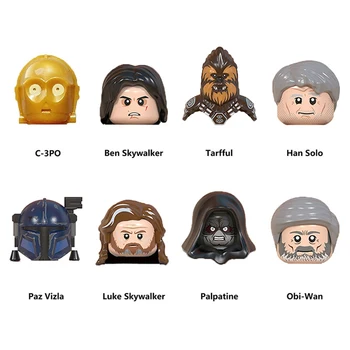 Movie Series C3PO Skywalker Luke Ben Han Action Figures Doll Building Blocks Toys Assembled Anime Cartoons Educational 
Movie Series C3PO Skywalker Luke Ben Han Action Figures Doll Building Blocks Toys Assembled Anime Cartoons Educational
