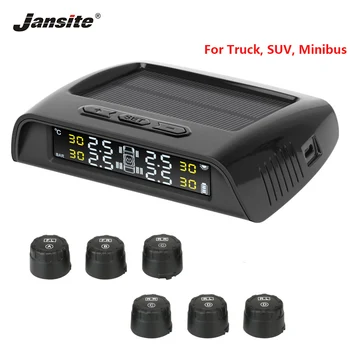 Jansite TPMS Truck Alarm Tire Pressure Sensor Monitoring System solar power Wireless Auto security alarm Pressure system sensors
Jansite TPMS Truck Alarm Tire Pressure Sensor Monitoring System solar power Wireless Auto security alarm Pressure system sensors